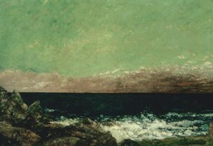 De Middellandse Zee door Gustave Courbet